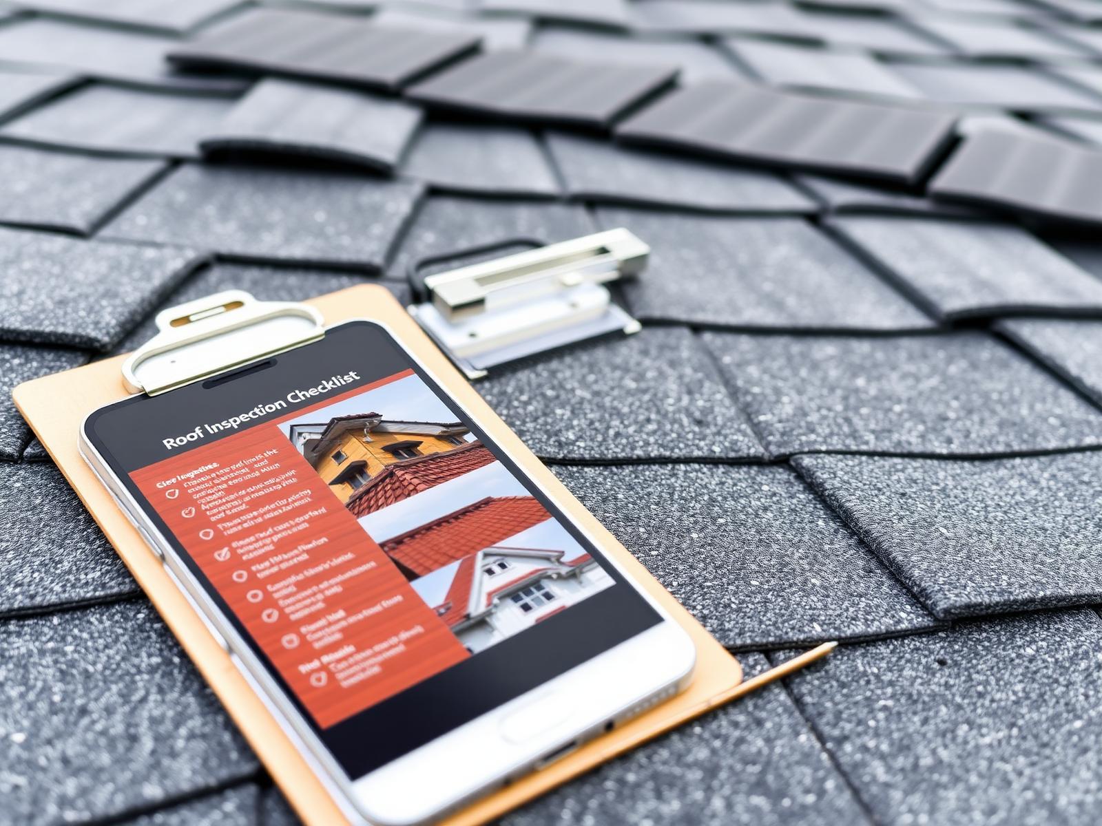 Detailed roof inspection with photo report